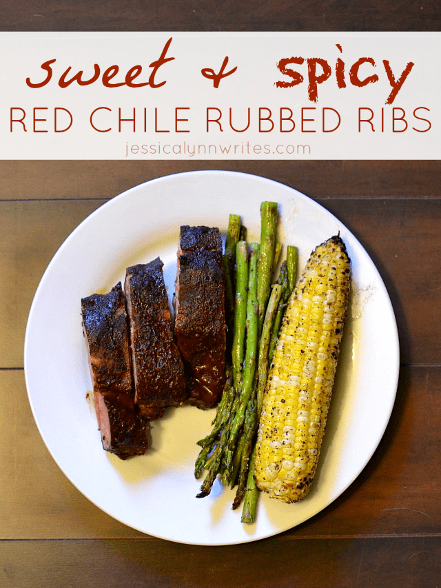 a sweet and spice red chile rib recips
