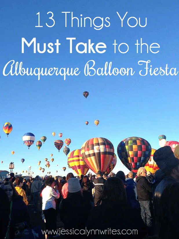 If you're going to the Albuquerque Balloon Fiesta, I've got you covered with what to take into the park. Here are 13 must-take items to help your adventure!