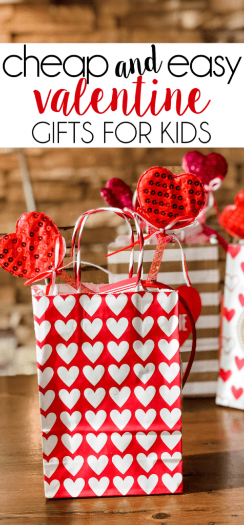 Valentine's Day will be here before you know it. Check out this post for some super cheap and easy valentine gifts for kids!