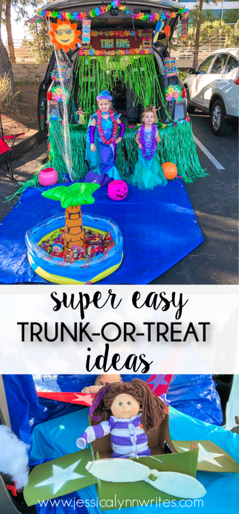 These fun and easy trunk or treat ideas for Halloween can come together in a jiffy and take minimal (if any) actual work.