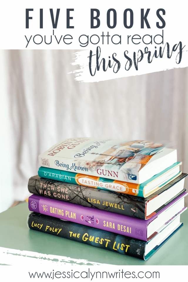 Five books you've gotta read this spring.