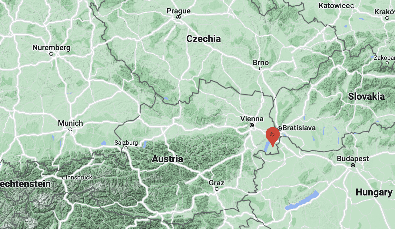 map of where frauenkirchen is